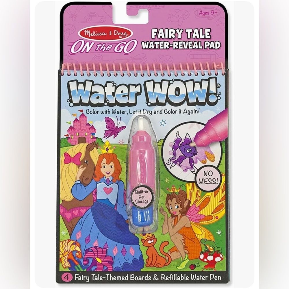 Melissa & Doug On the Go Water Wow! Reusable Water-Activity Pad - Fairy Tale
